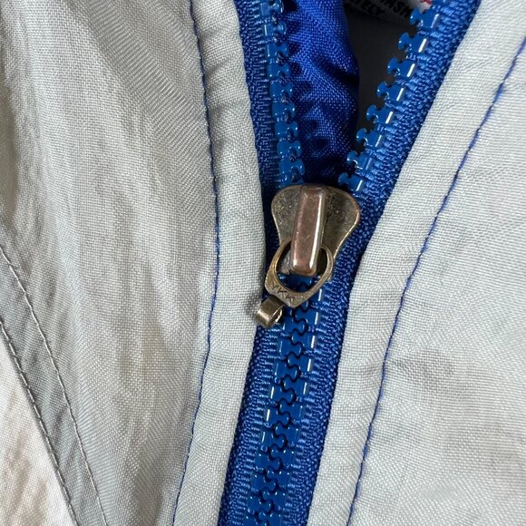 Vintage Apex Pro Line Dallas Cowboys Jacket Mens Small Blue Gray NFL 90s - Picture 9 of 16